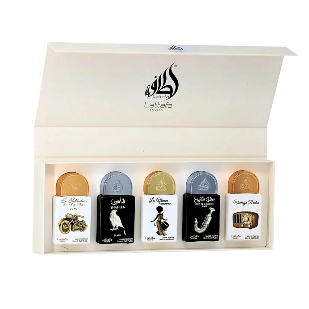 Lattafa Pride Gift Set Collection No. 5 – 5×20 ml EDP