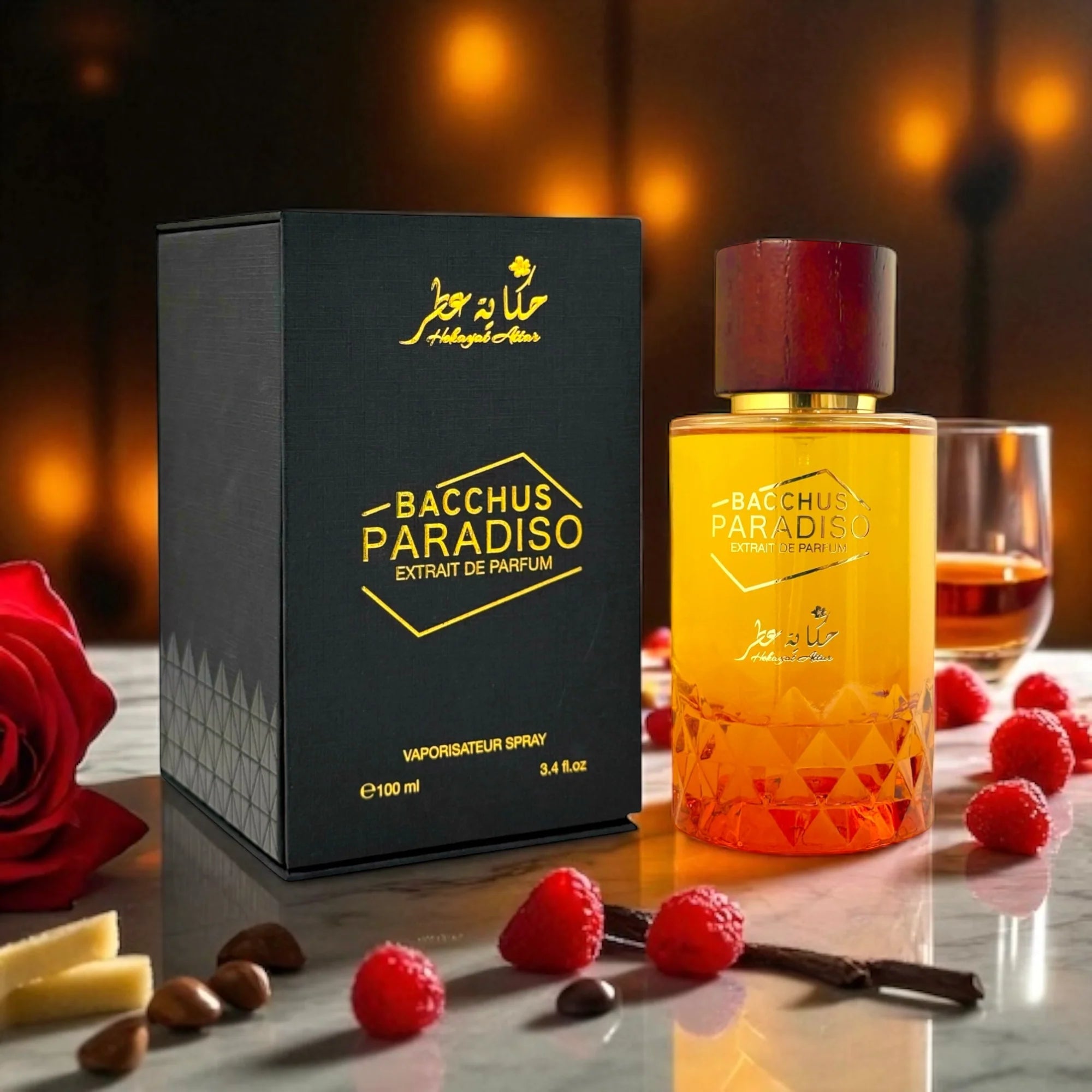 Bacchus Paradiso by Hekayat Attar – 100 ml Extrait de Parfum