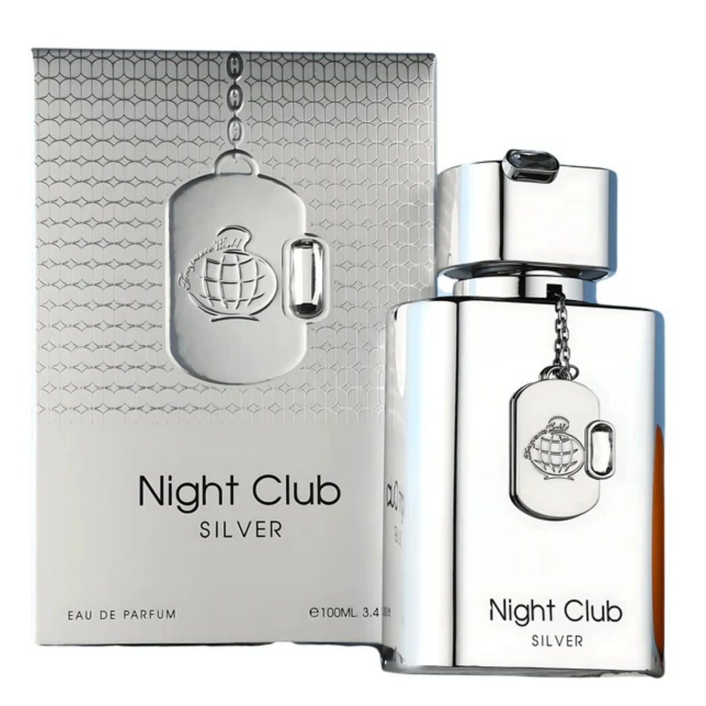 Night Club Silver by Fragrance World 100 ml Eau de Parfum