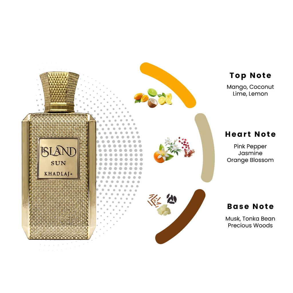 Island Sun by Khadlaj Perfumes Extrait de Parfum 100 ml