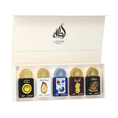 Lattafa Pride Collection No. 3 Gift Set – 5×20 ml Eau de Parfum Gift Set