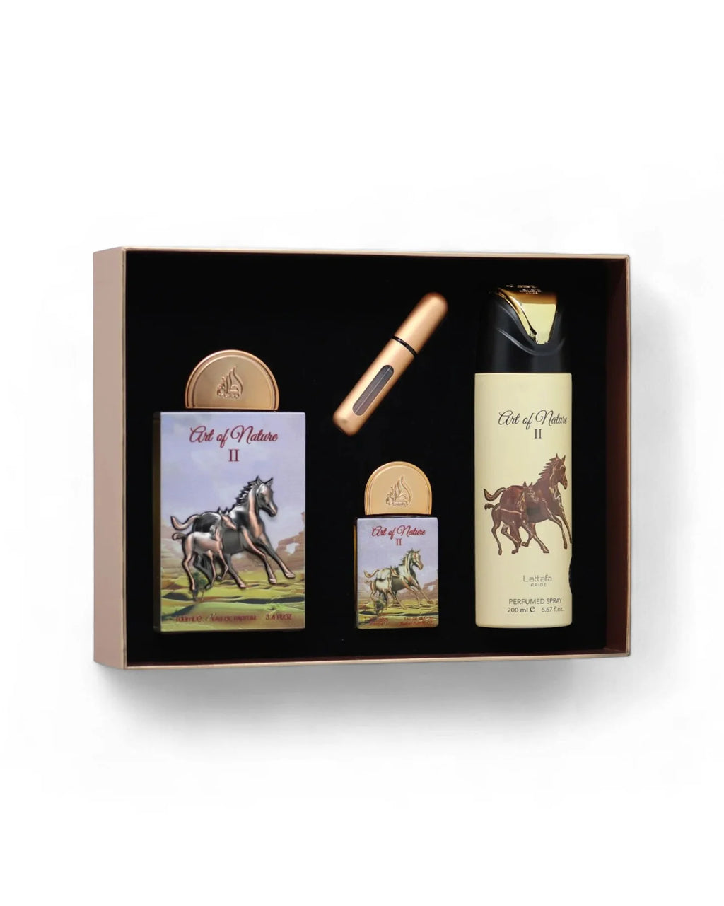 Lattafa Pride Art of Nature II Gift Set – 3-Piece EDP Collection