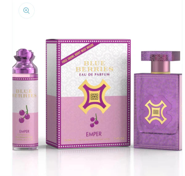Emper Blue Berries Eau de Parfum 100 ml + FREE Body Mist 100 ml