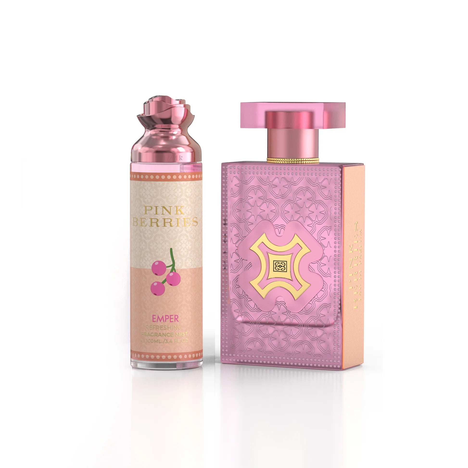 Emper Pink Berries Eau de Parfum 100 ml + FREE Body Mist 100 ml